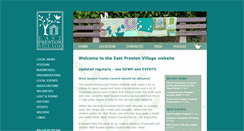 Desktop Screenshot of eastprestonvillage.co.uk